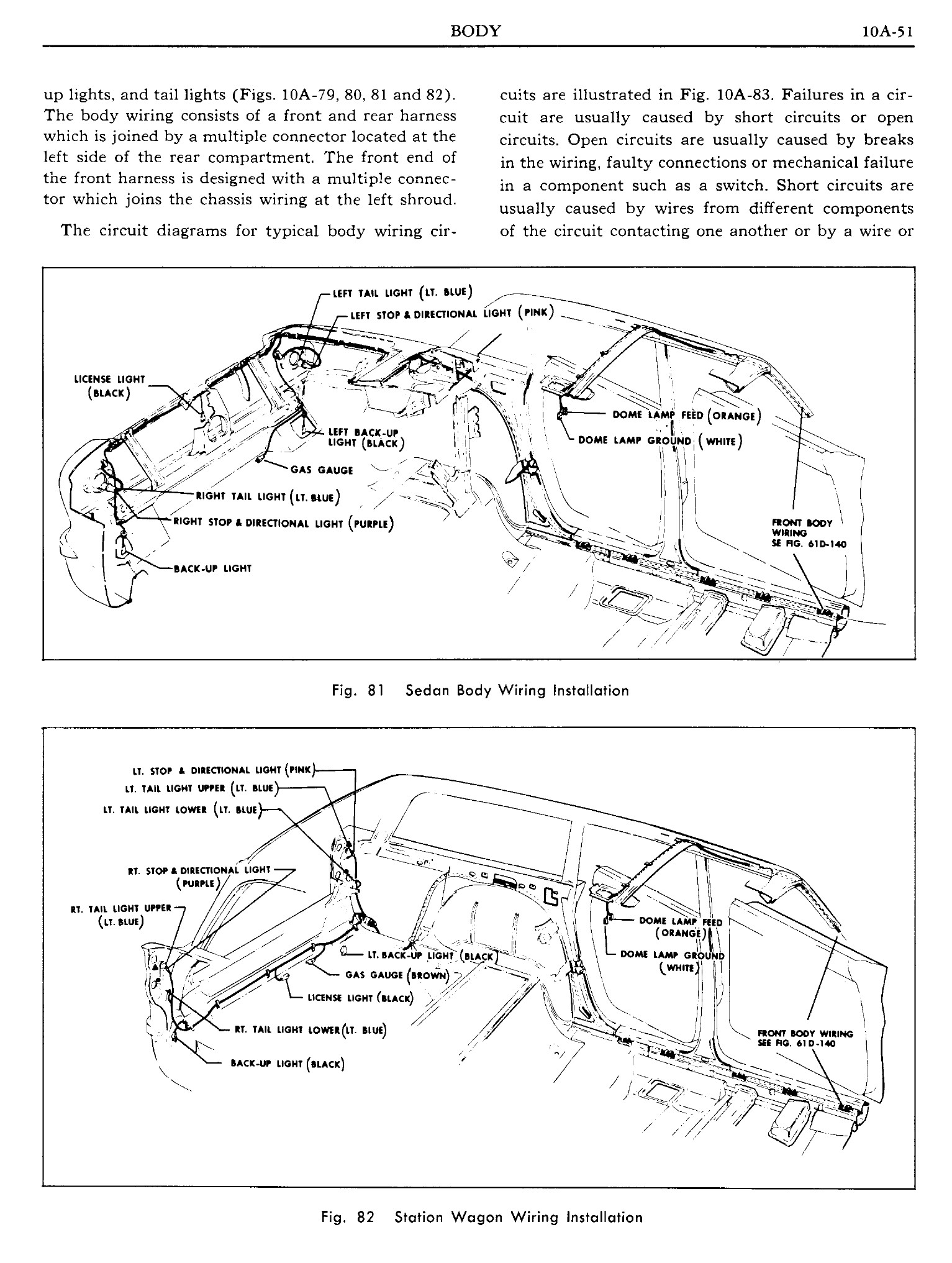 1961 Pontiac Tempest Shop Manual Body Page 52 Of 62